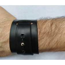 bracelet en spirale noir