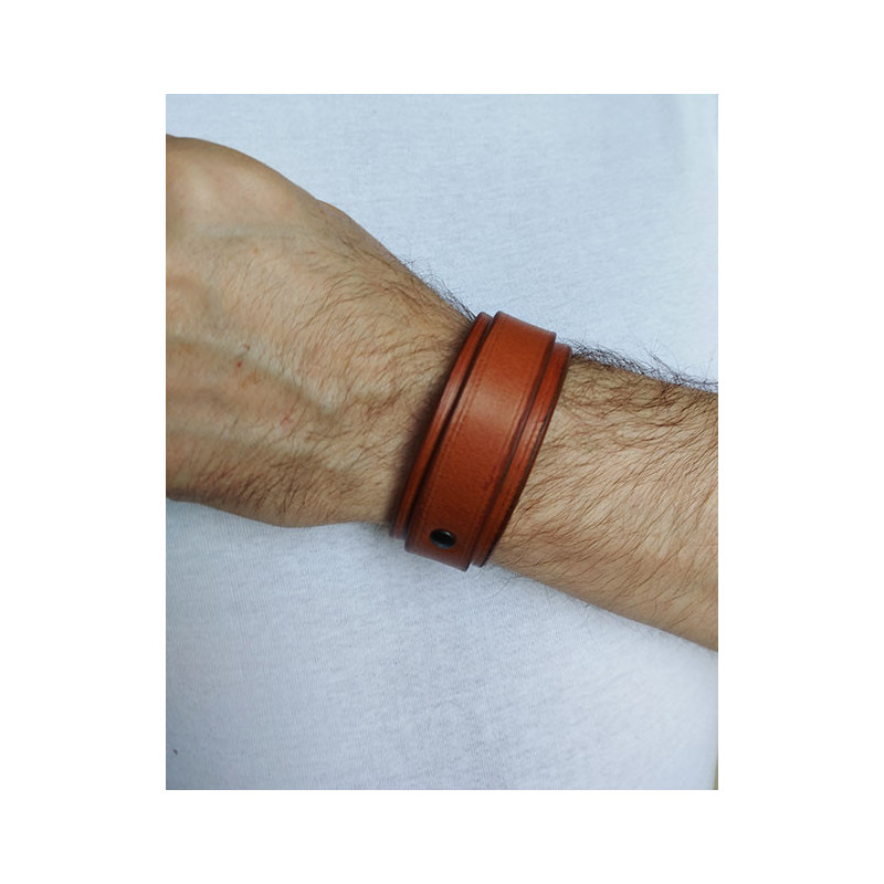 Cognac  body builder 30 bracelet